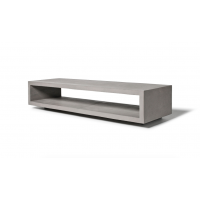Concrete TV stand 