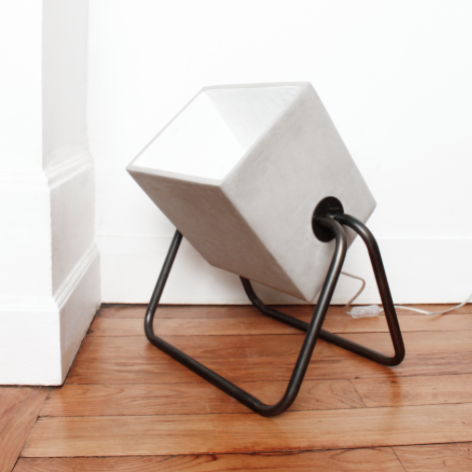Concrete lamp