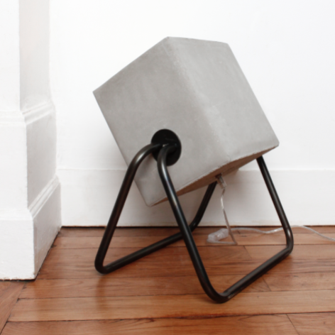 Concrete lamp