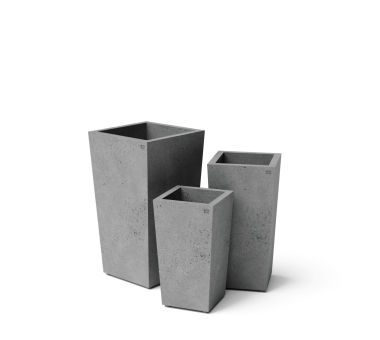 Boston concrete planter S-L