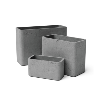 Eka concrete planter S-L