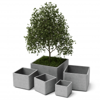 Kesto concrete planter L-XXXXL