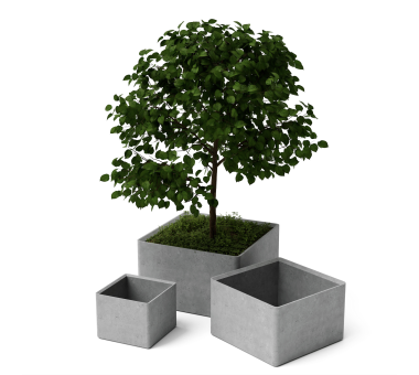 Petra concrete planter L-XXL