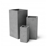 Tower concrete planter M-XL