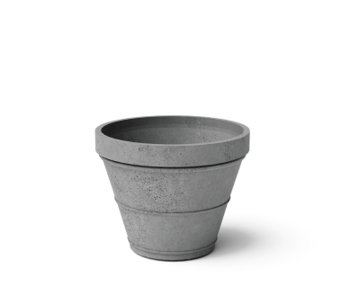Terra concrete planter L